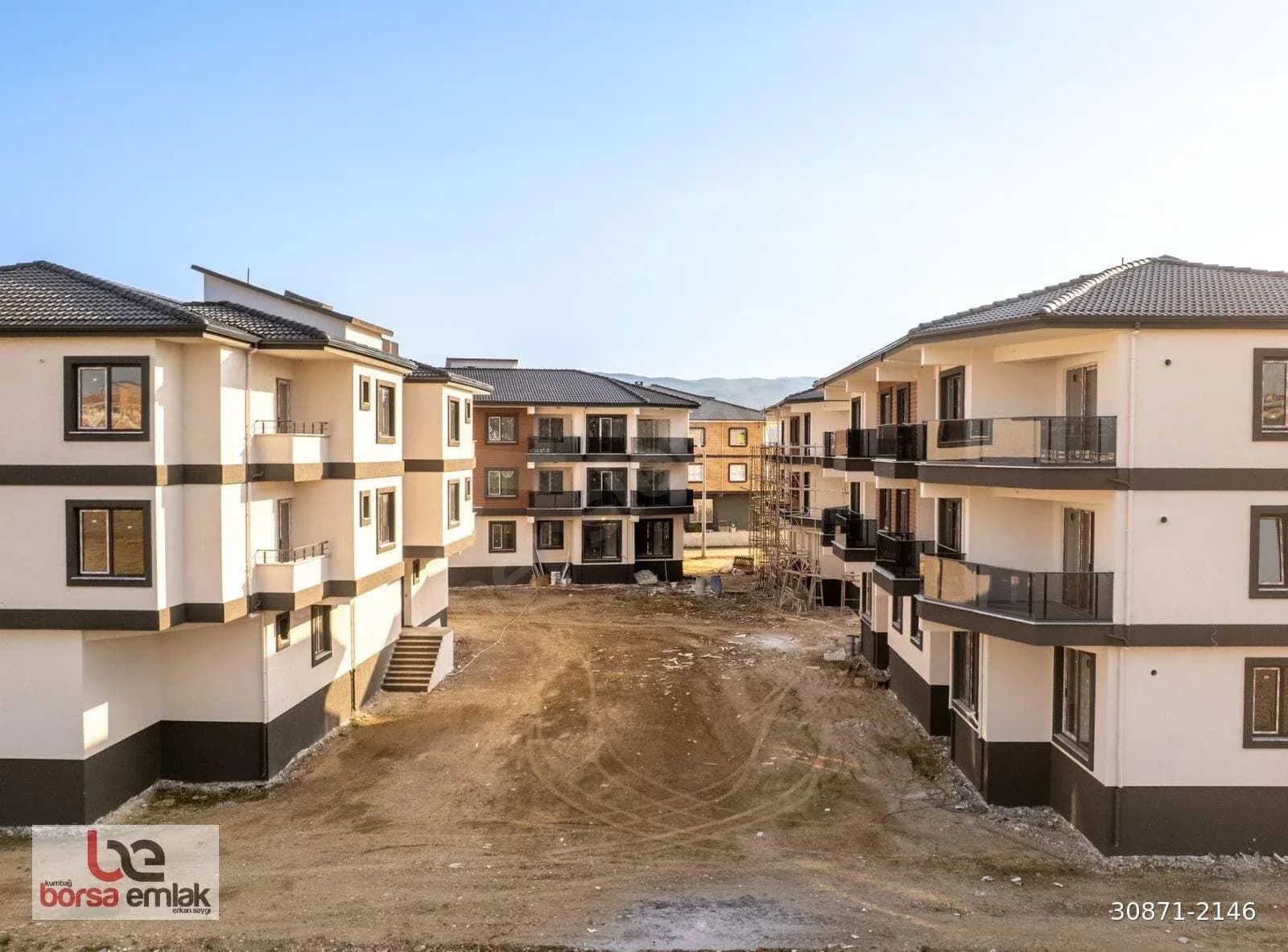 Eşyalı, yüksek katta panoramik manzara